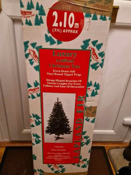 Photo of free 7ft Christmas tree (Oadby) #1