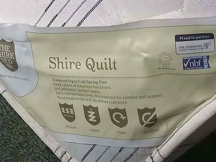 Photo of free Matress, Single, Shire Quilt brand, plus bed if (Lewes BN7) #1