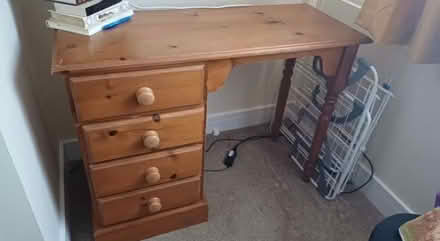 Photo of free Pine wood desk (Oxford OX2) #1