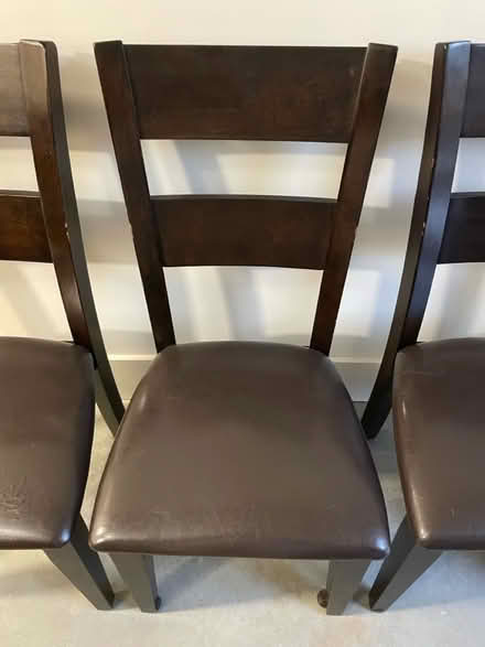 Photo of free Solid wood table with four chairs (Winder, GA) #4