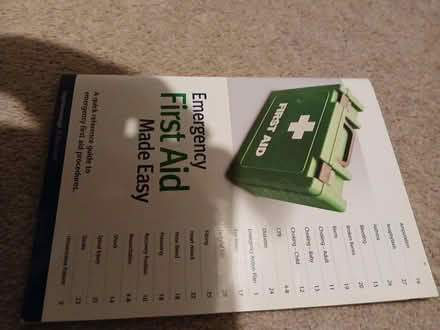Photo of free First Aid manual (Charlton Kings GL53) #1