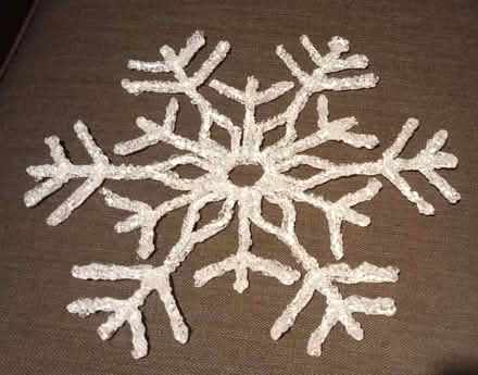 Photo of free Hanging snowflake decoration (Newtown RG1) #1