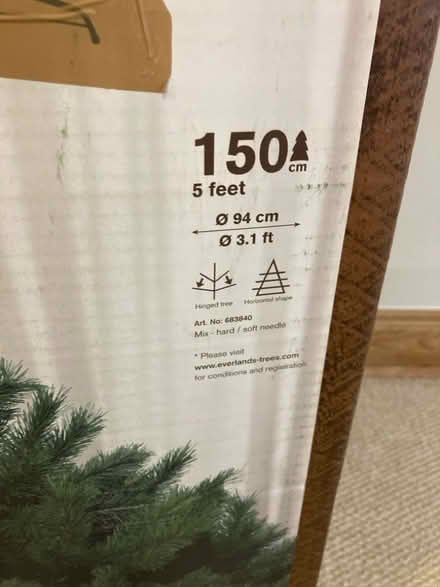 Photo of free Artificial Christmas tree (Headingley LS6) #2