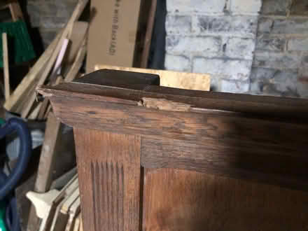 Photo of free Victorian oak bed base (BN16EB) #4