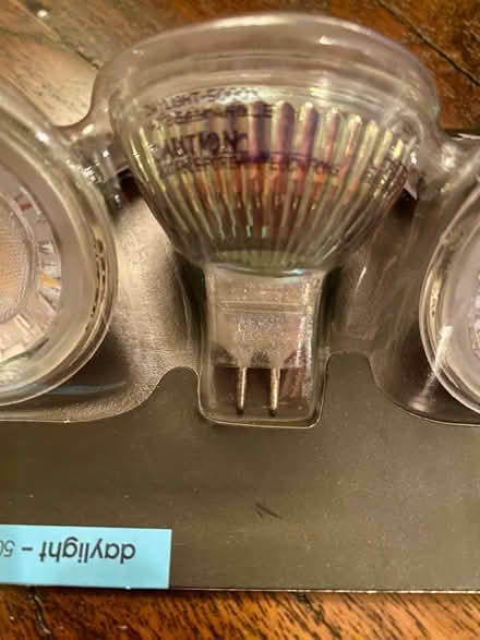 Photo of free Three 50W LED MR16 bulbs - NEW (Cabin John near Bethesda) #2