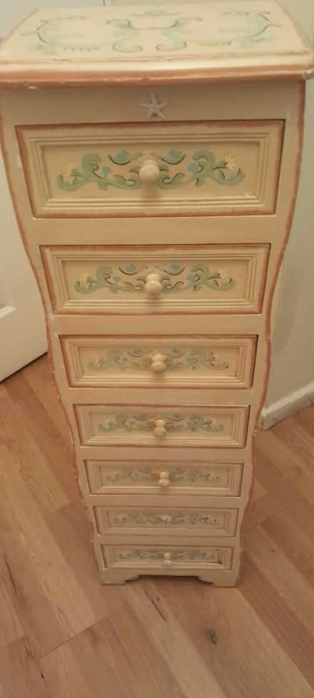 Photo of free Narrow wooden chast of drawers (Gorton, M18, Manchester) #1