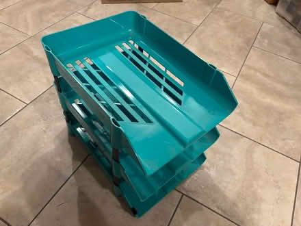 Photo of free Triple tier filing rack (Malvern Link WR14) #1