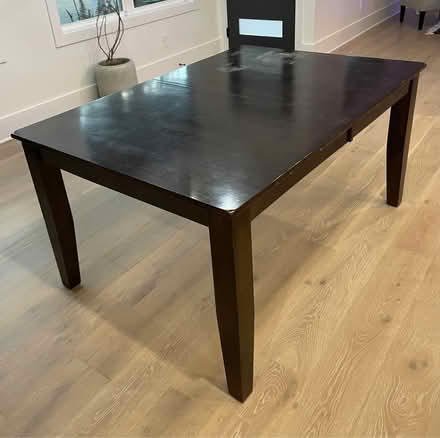 Photo of free Solid wood table with four chairs (Winder, GA) #1