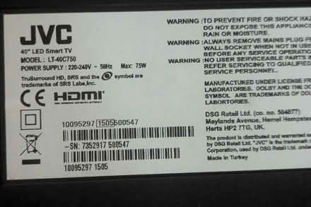 Photo of free jvc 40" tv (Southport PR8) #4