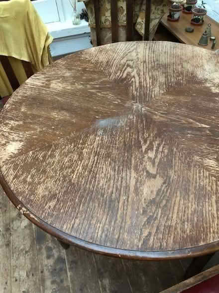 Photo of free Circular dining table and three chairs (Twickenham TW1) #1