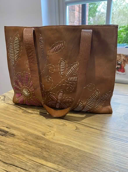 Photo of free Light brown handbag 39 h x 24w x10d (Selly Oak B29) #1