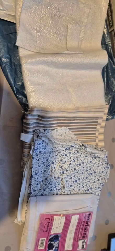 Photo of free Fabric, thermal wadding and Vilene interfacing (Emmer Green RG4) #1