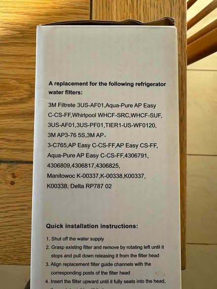 Photo of free Water filter for sink tap (Whiteparish, SP5, Wiltshire) #1