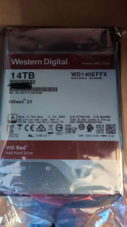 Photo of free WD 14 TB HDD - for spares (Aldershot, GU12) #1