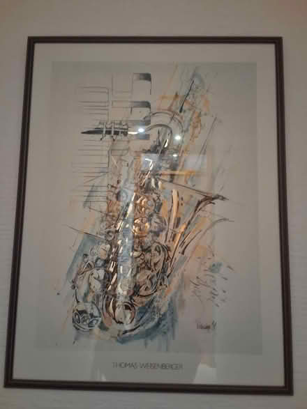 Photo of free Large Saxophone Print (Bedlington Station, NE22) #1