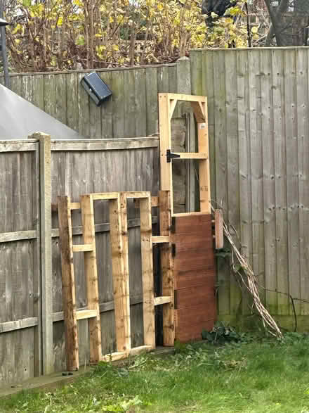 Photo of free garden shed door (Albert Road N22) #1
