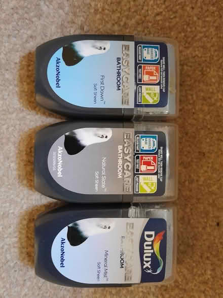 Photo of free Three paint samples (Langwathby, Penrith, CA10) #1
