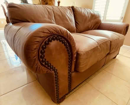 Photo of free Leather Sofa Set (Living Room) (San Jose) #2