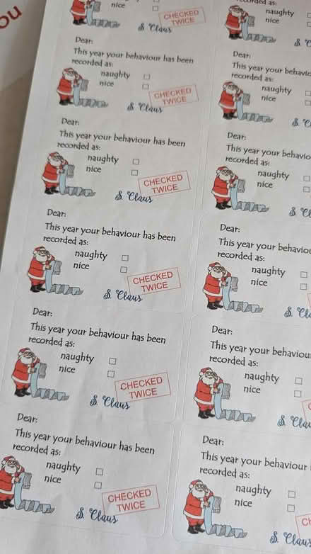 Photo of free Christmas Eve Box stickers (Carmarthen) #3