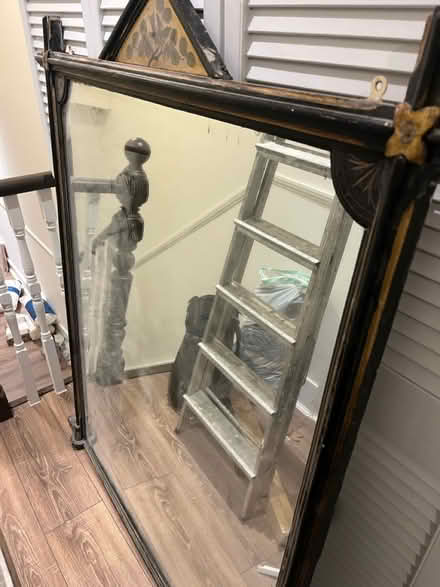 Photo of free Large antique wall mirror (Hammersmith) #1