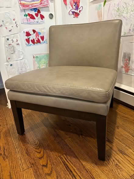 Photo of free Gray Leather Chair (Media, PA) #2