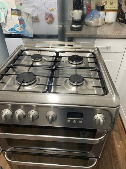 Photo of free Hotpoint Dual Oven Gas Cooker (W6 7HL) #1