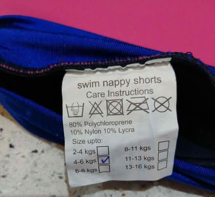 Photo of free 2 x Baby Swim Shorts & 6 x Splasher Nappies (Tyseley B11) #3