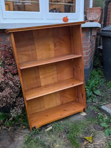 Photo of free Wooden Book Shelf (High Barnet - near the Spires) #1