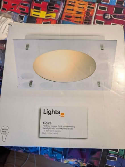 Photo of free Square ceiling light (Shantallow) #2