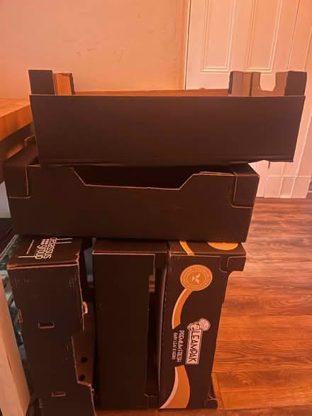 Photo of free Sturdy cardboard crates/boxes (G41, pollokshields) #1
