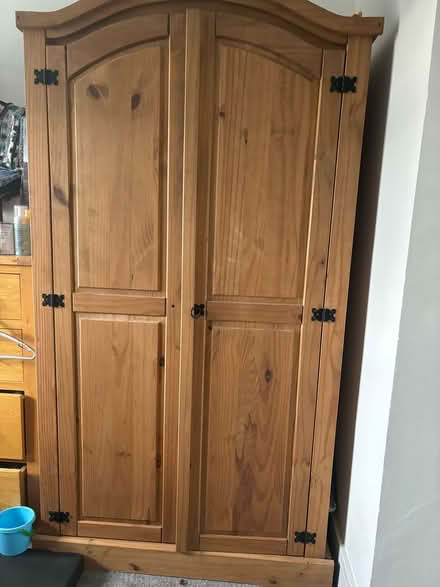 Photo of free Wooden wardrobe (HP13) #1
