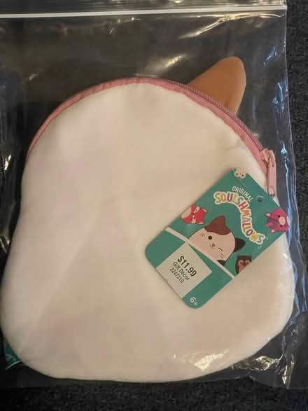 Photo of free Squishmallow kitty zipper pouch (Midtown) #2