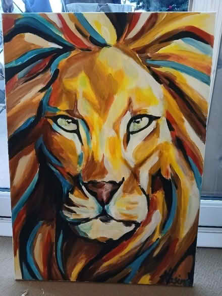 Photo of free Original painting on canvas (Parkwood Rainham ME8) #1