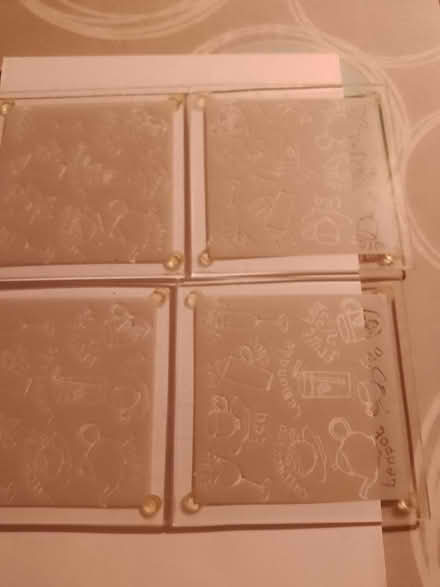 Photo of free 4 glass coasters (Isleworth TW7 Near Rugby Gd) #1