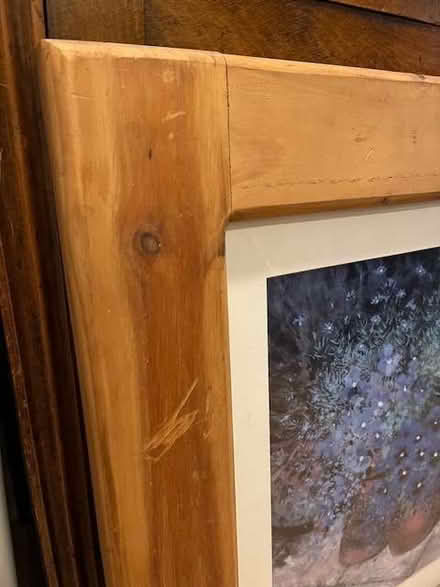 Photo of free Large solid wood picture frame (Wirksworth DE4) #2