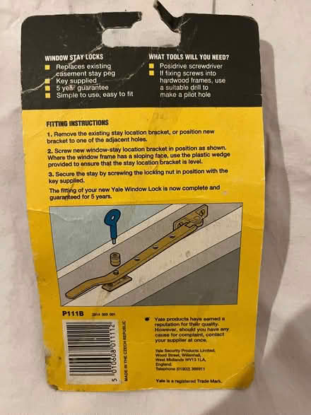 Photo of free 2 Window Stay Locks (Kendal LA9) #2