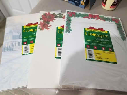 Photo of free Christmas stationery (Britannia Rd and Creditview Rd) #1