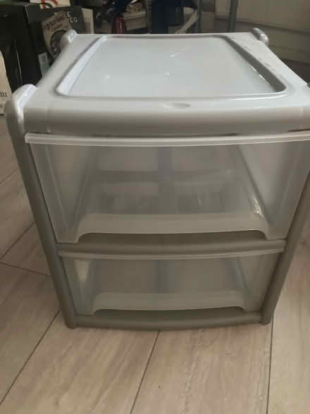 Photo of free Basic 2 Drawer plastic storage (WC2H) #1