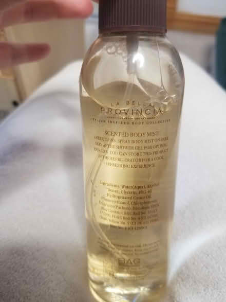 Photo of free Honey Vanilla Body Spray (Near Bolingbrook High School) #2