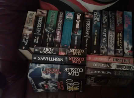 Photo of free Clive Cussler Books X 18 (St Blazey Gate PL24) #1