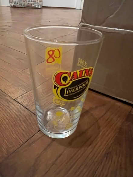Photo of free Four Cains half pint Liverpool ‘08 glasses (Latchford WA4) #1
