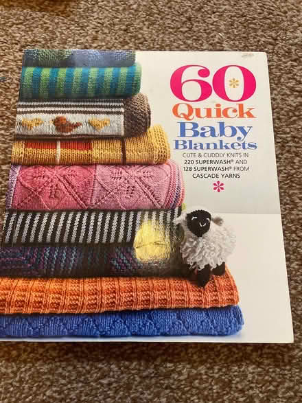 Photo of free Baby blankets knitting book (M25 Prestwich) #1