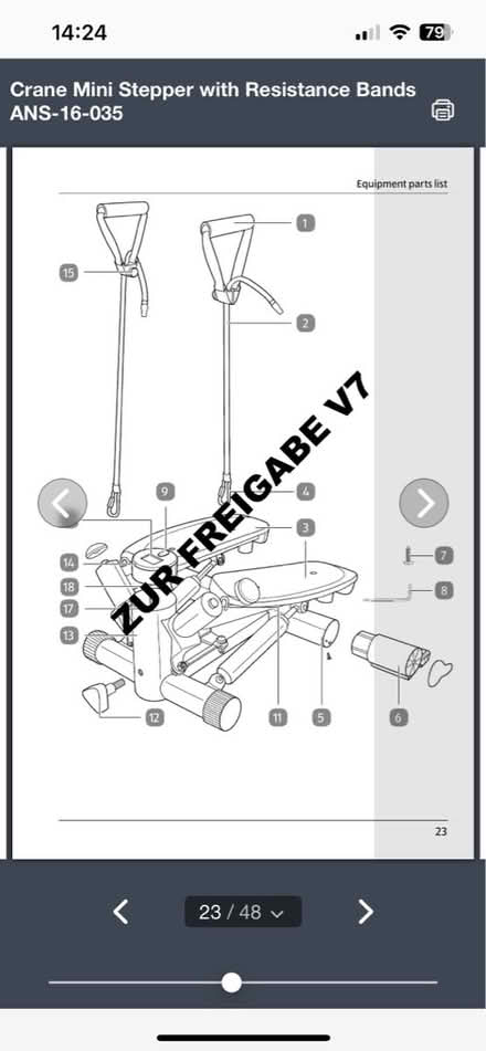 Photo of free Mini stepper with resistance bands (Bristol BS14) #4