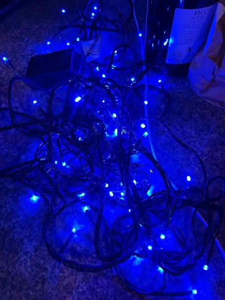 Photo of free Blue Xmas lights - plug in (Emmer Green RG4) #1
