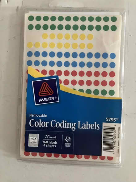 Photo of free color coding dots (NoHo 10012) #2