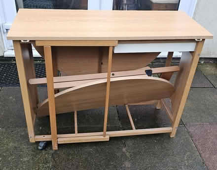 Photo of free Folding table and 1 chair (Stonebridge BA11) #1