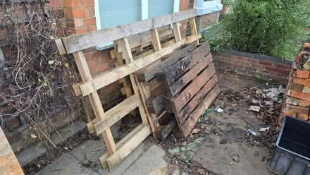 Photo of free Five wooden pallets (New Bradwell MK13) #1