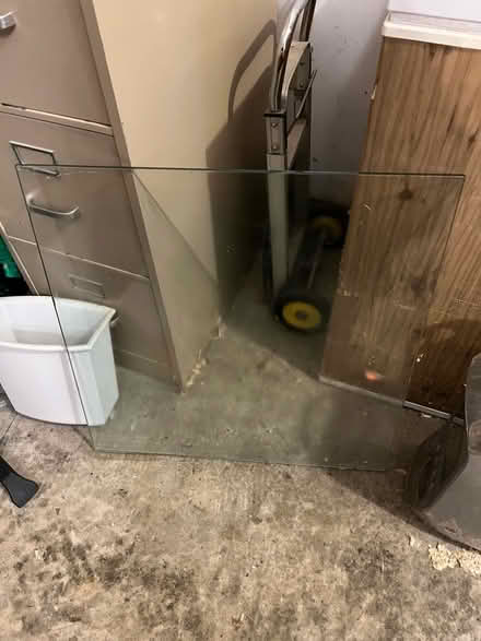 Photo of free 26” square glass tabletop (Upper Silver Spring) #1