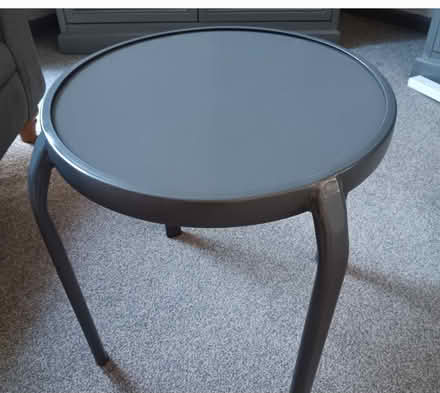 Photo of free Metal and glass coffee table (St. Albans) #2