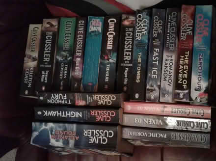Photo of free Clive Cussler Books X 18 (St Blazey Gate PL24) #2